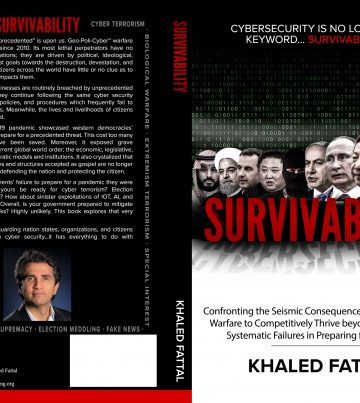 “Survivability”, the highly anticipated book by Best Selling Author Khaled Fattal to have its International Release Date Announced Imminently | Book Signing & Speaking Events to be Hosted in Major Cities Around the World – Register for Updates.