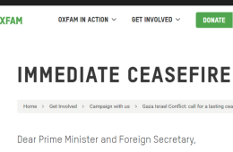 Unprecedented – 4 Top UK Humanitarian organizations issue an Unambiguous Call to UK PM & Government Demanding an Immediate & Permanent Ceasefire in Gaza / Palestine.