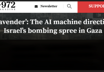 New Evidence of Israel’s Genocidal Intent Uncovered. | IDF Used “AI Lavender” to Kill Large Numbers of Palestinian Civilians & Targeting Hamas Fighters Raising its Cold Killing Efficiency to Unprecedented Heights.