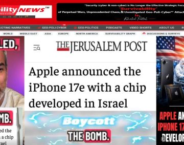 Israel’s Fingerprints are in Apple’s iPhone 17e – What are you going to do Next? | Survivability News Wisdom of the Day.