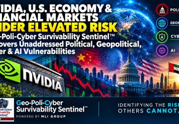 Exclusive: NVIDIA, U.S. Economy & Financial Markets Under Elevated Risk. | Geo-Poli-Cyber Survivability Sentinel™ Uncovers Unaddressed Political, Geopolitical, Cyber & AI Vulnerabilities.